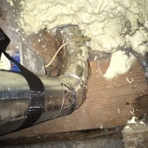 Duct With Yellow - Bluffton, SC - Ugly Duct Cleaning