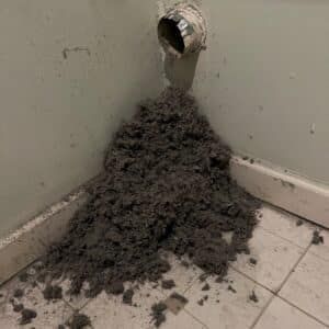Gray Dirty Vent Corner - Bluffton, SC - Ugly Duct Cleaning