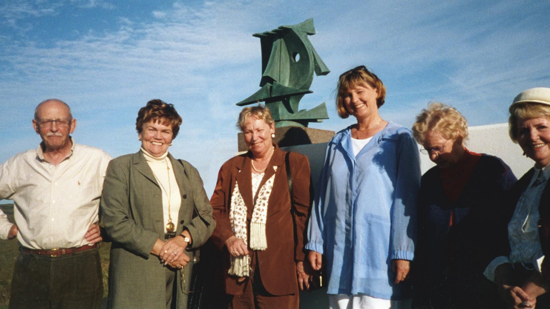 Mynd af Eiríki Smith, Þórunni Guðmundsd,Soffíu Þorkelsd,Sigríði Rósinkransd,Ástu Pálsd og Ástu Árnad