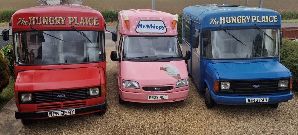 Dessert Daze - The Hungry Plaice - Vintage Ice Cream Van Hire - Vintage Fish & Chip Van Hire