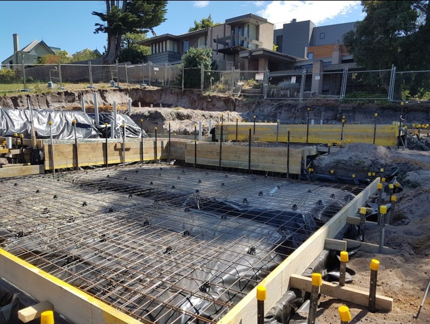 Before Pouring a Concrete Slab — Dromana, VIC — I.S.M Concreting & Constructions