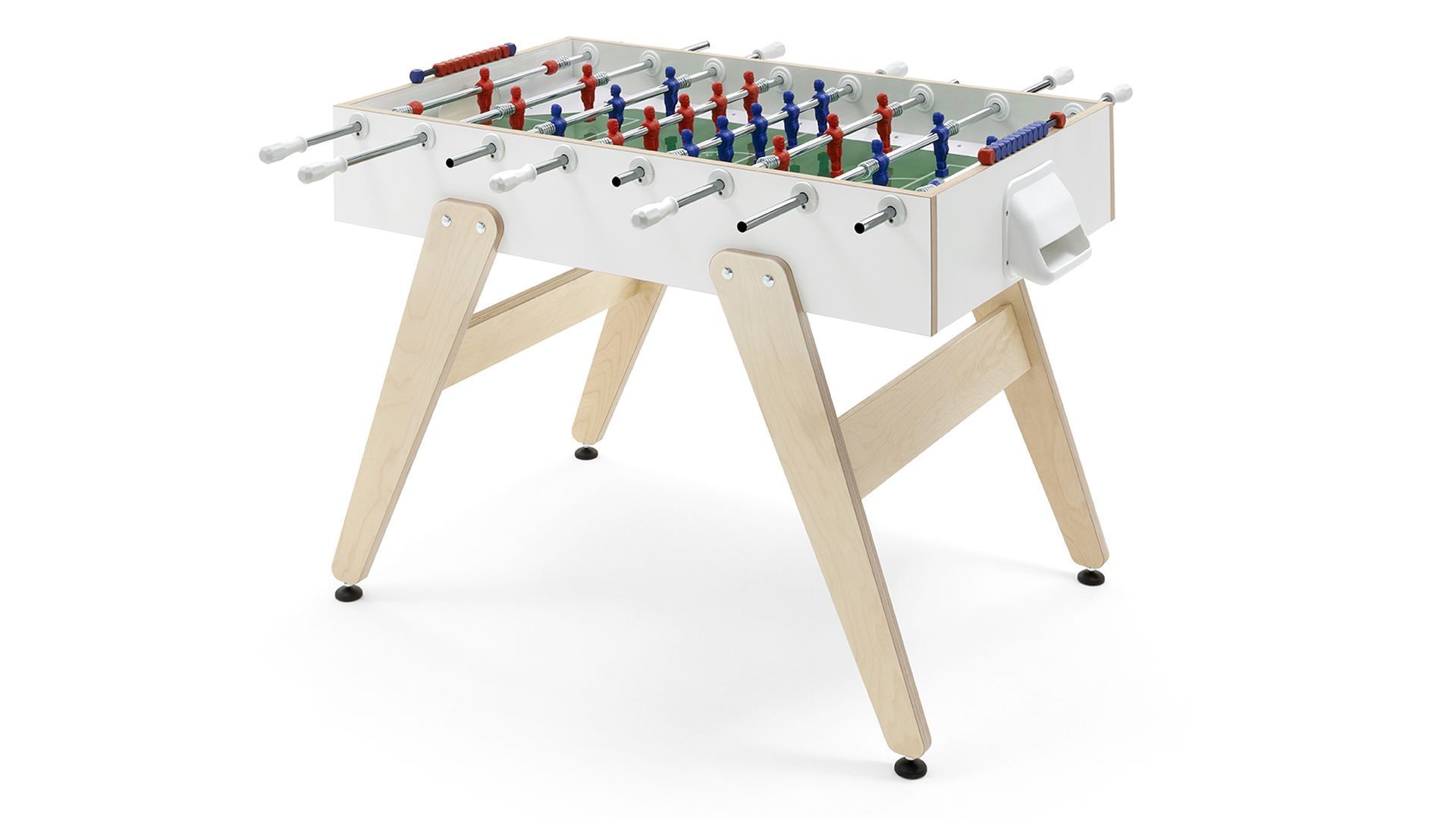 calciobalilla da esterno bianco