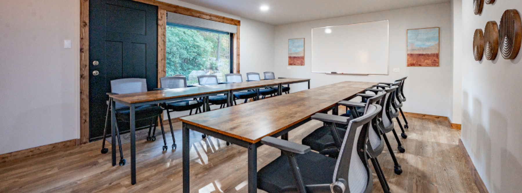 Conference room setup