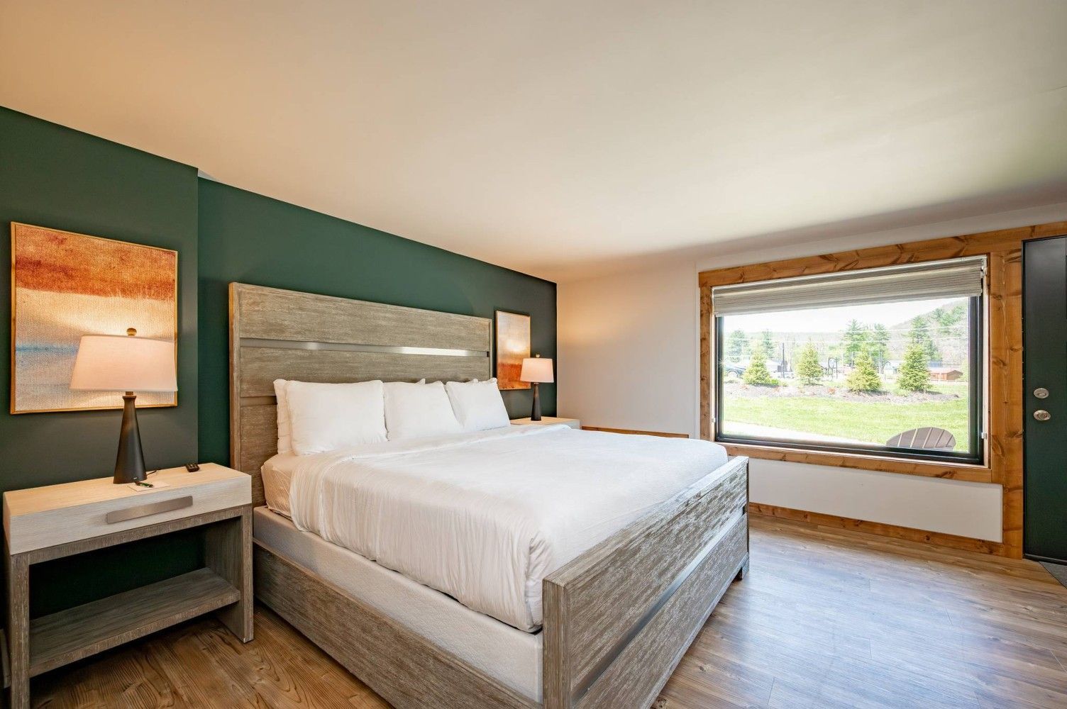 Executive King Suite with king bed and sleeper sofa