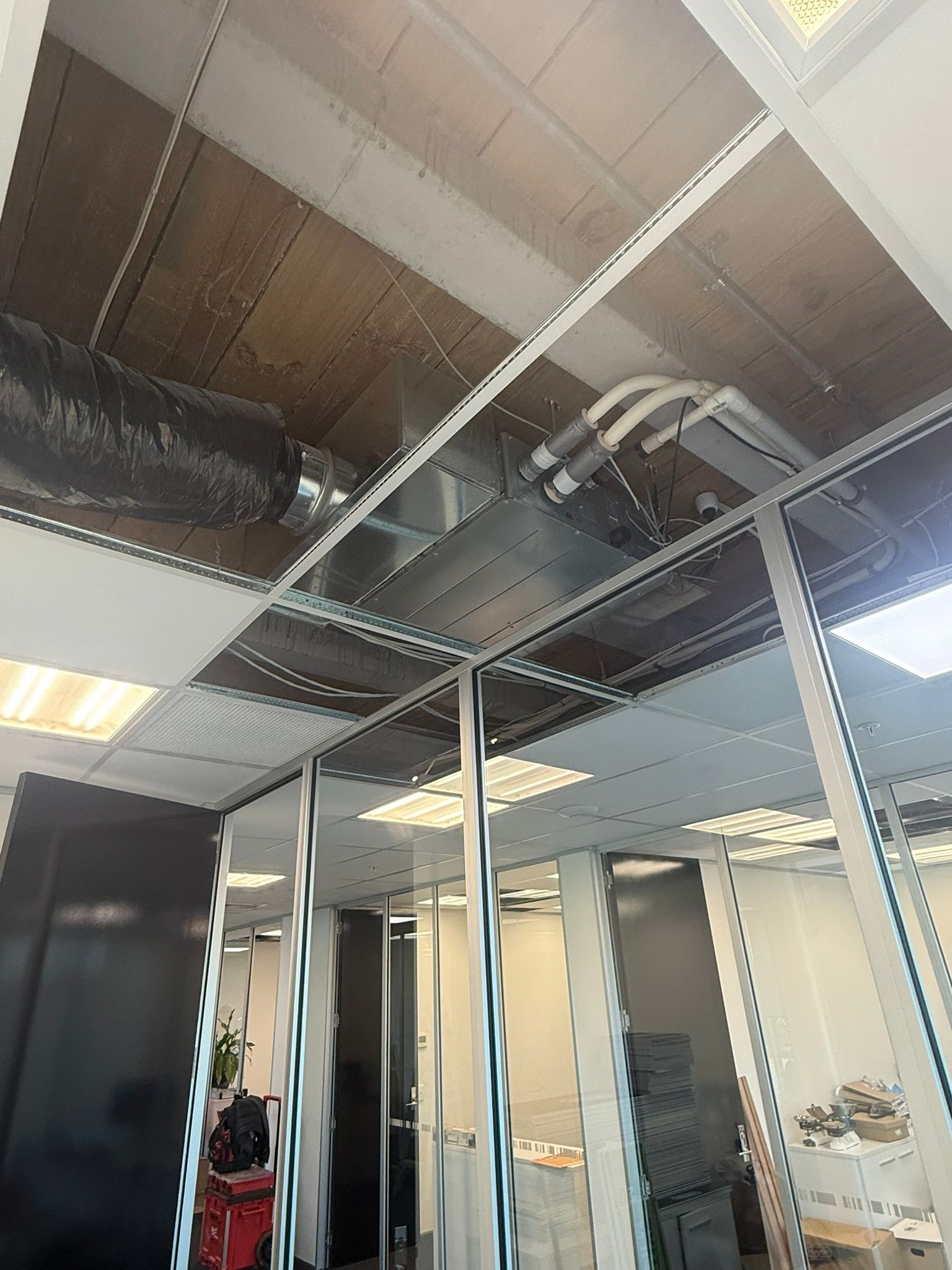 Air conditioning in Haydn's offices in Christchurch