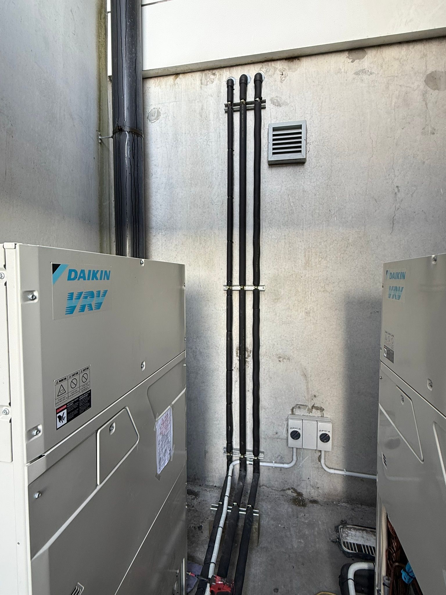 Air conditioning in Haydn's offices in Christchurch