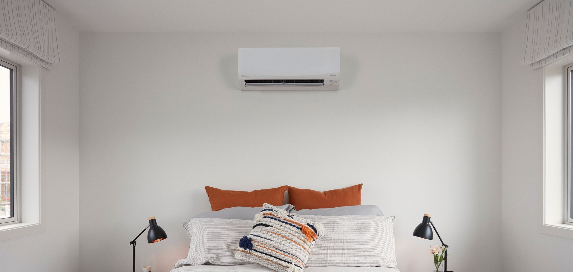 Heat Pump in bedroom