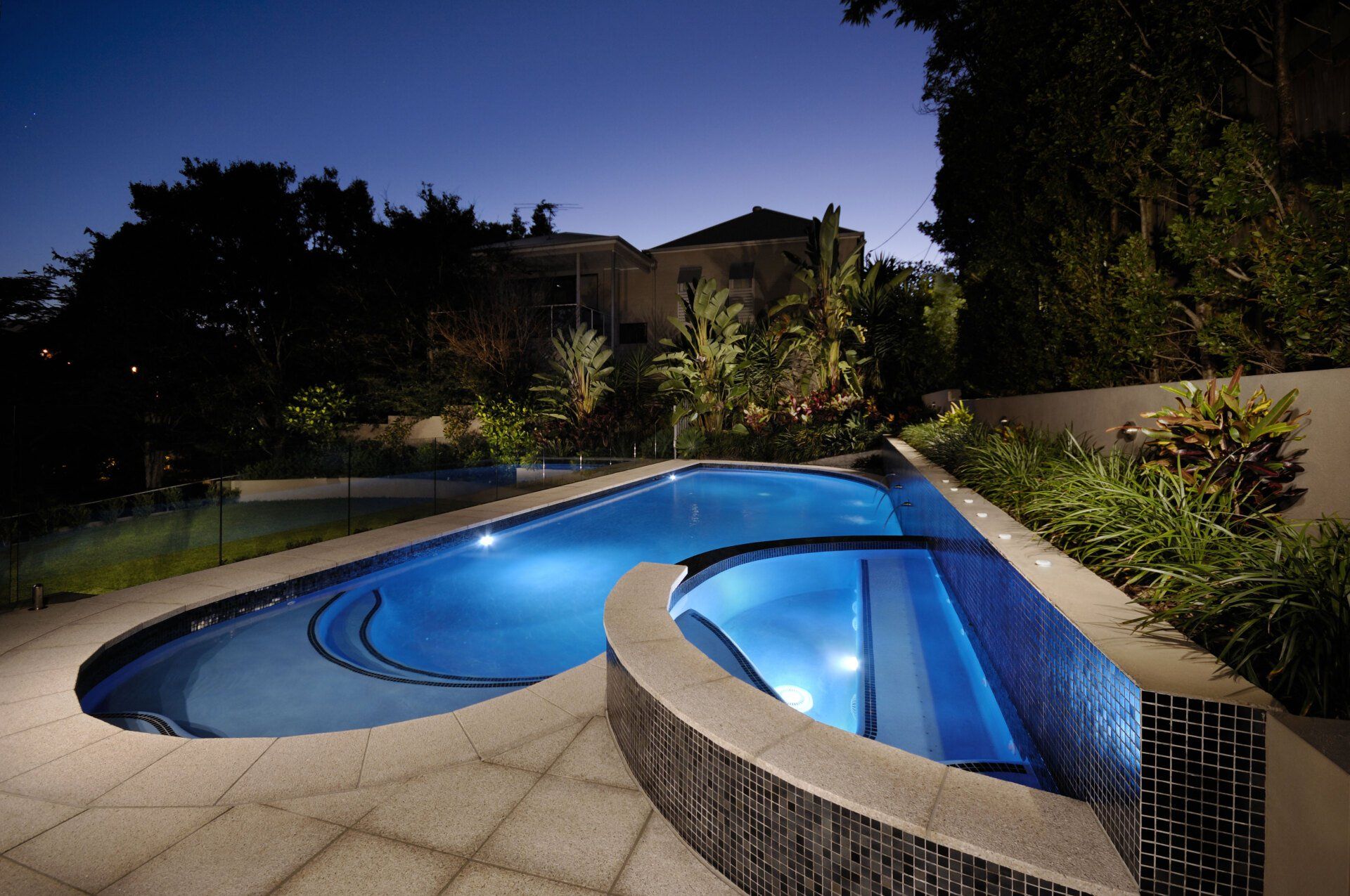 Self-Cleaning Pool — Brisbane, QLD — Norfolk Pools Self-Cleaning Pool — Brisbane, QLD — Norfolk Pools