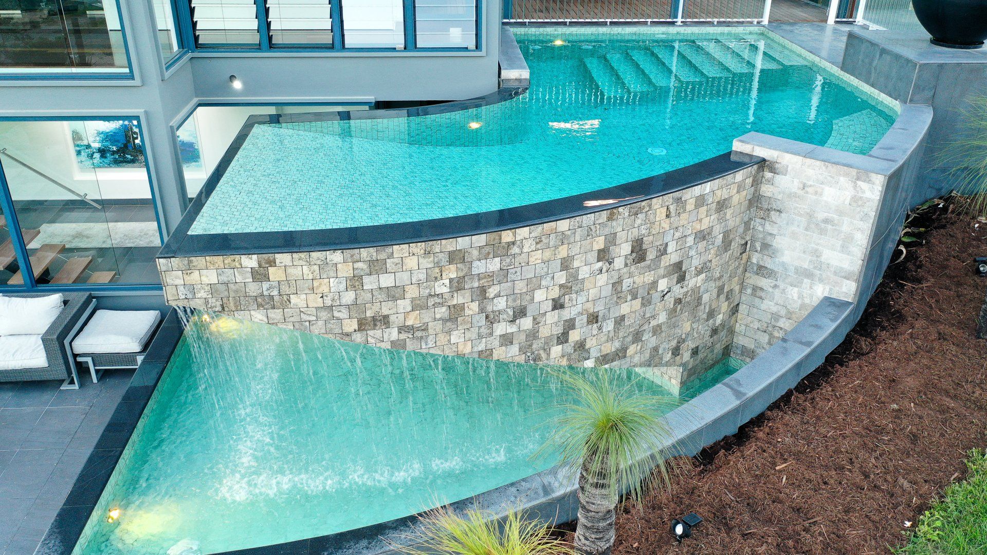 Modern Brisbane Home With Custom Inground Swimming Pool