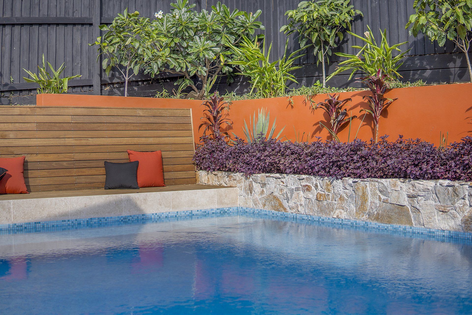 Sunset Over Pool — Brisbane, QLD — Norfolk Pools Sunset Over Pool — Brisbane, QLD — Norfolk Pools
