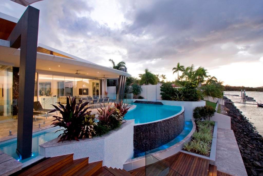 Beautifully designed swimming pool in Brisbane