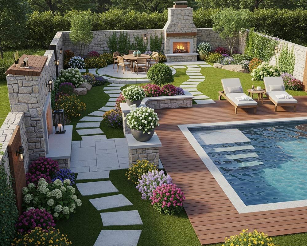 Different Features of Landscape Design using Patio in Meridian, ID