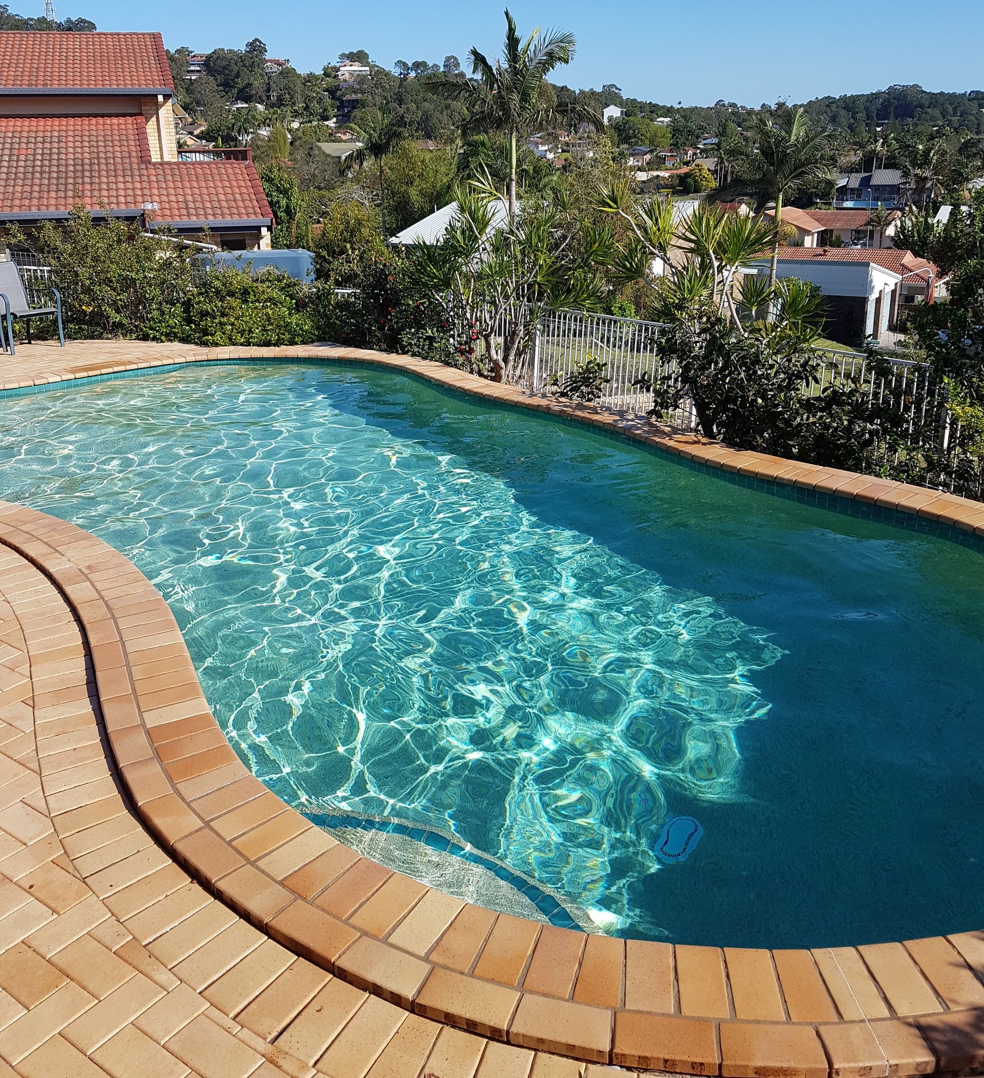 A Large Swimming Pool With Stairs Leading To It — Kingscliff Pool Shop In Kingscliff, NSW