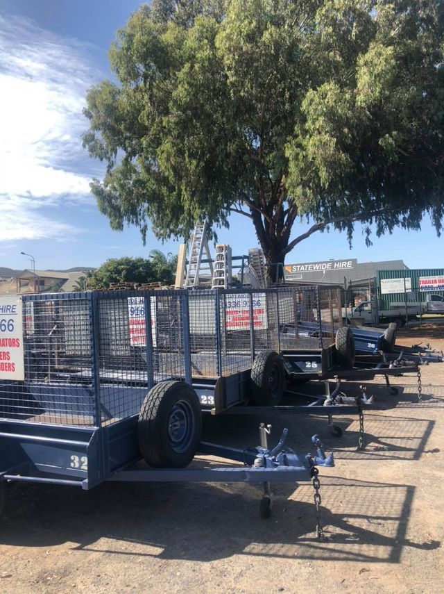 Caged Trailer Trucks