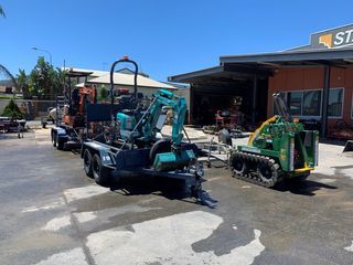 Excavator-Trailer-Hire-With-Kanga-Mini-Loader-Adelaide