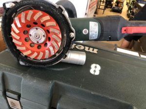Metabo Hand Held Concrete Grinder
