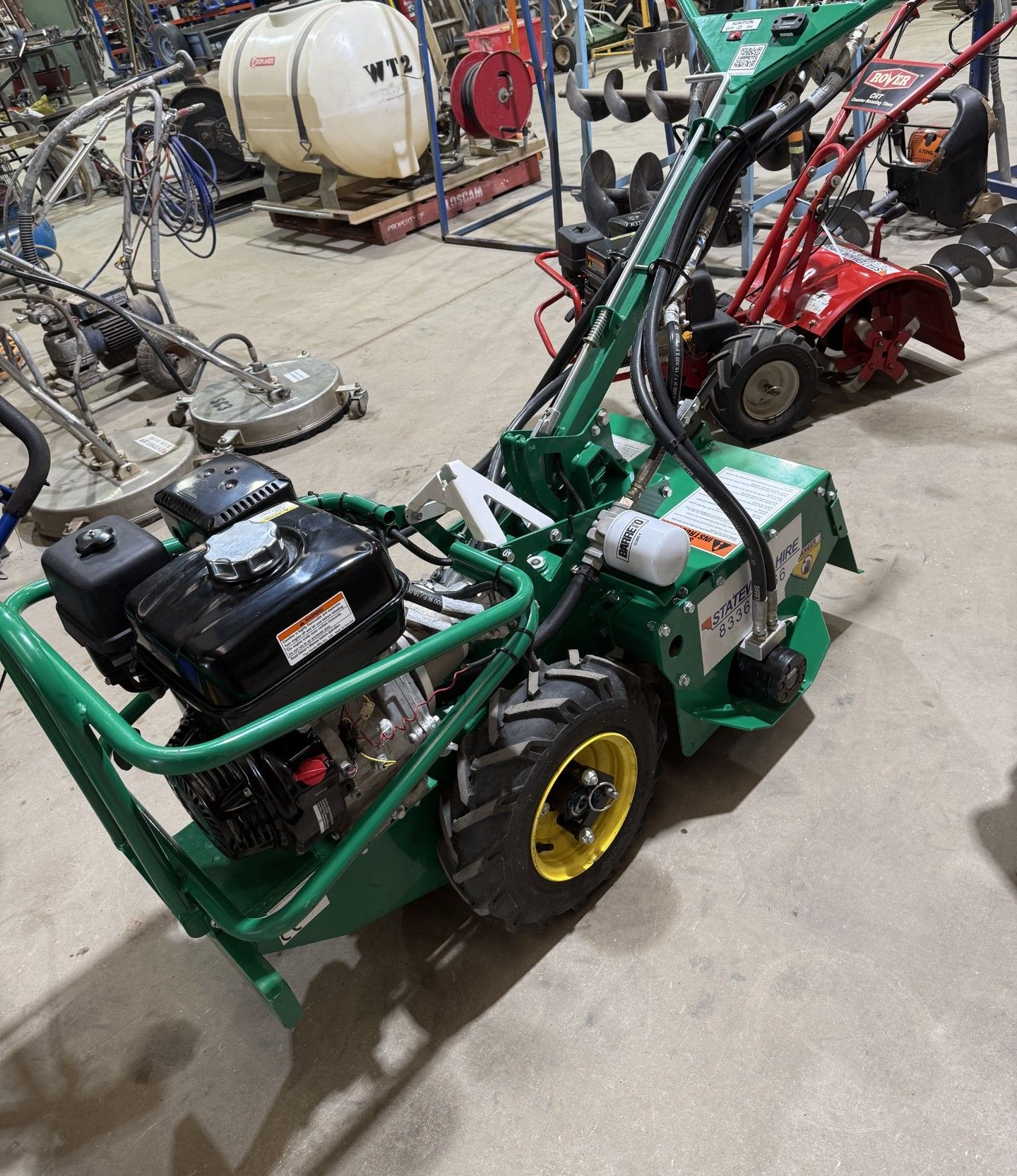 Hydraulic Rotary Hoe For Hire Adelaide