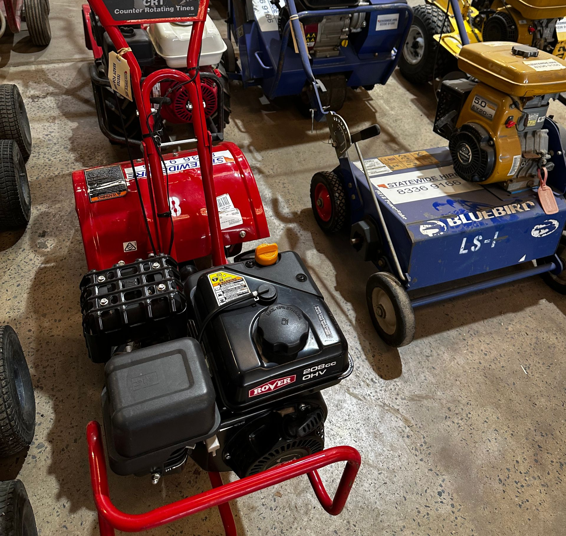 Lawn scarifier hire Adelaide for spring lawn renovation