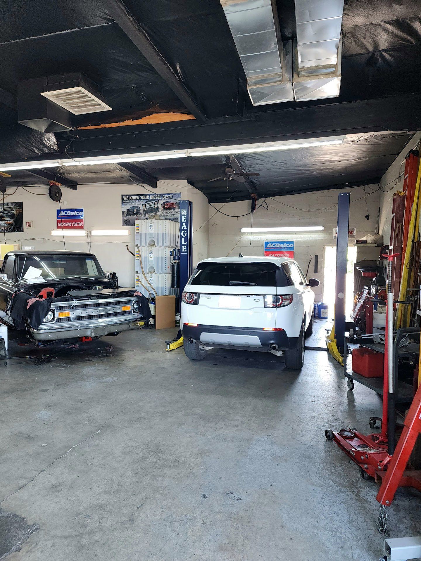Vintage Engine with Installed Air Filter | J-N-J Auto Service