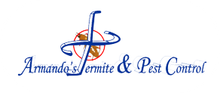 The logo for Armando's Termite & Pest Control in Los Angeles, CA