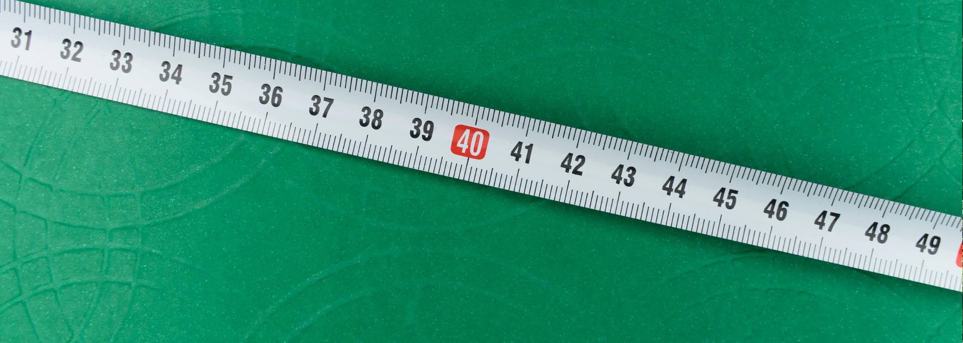 Picture of a measuring tape. 