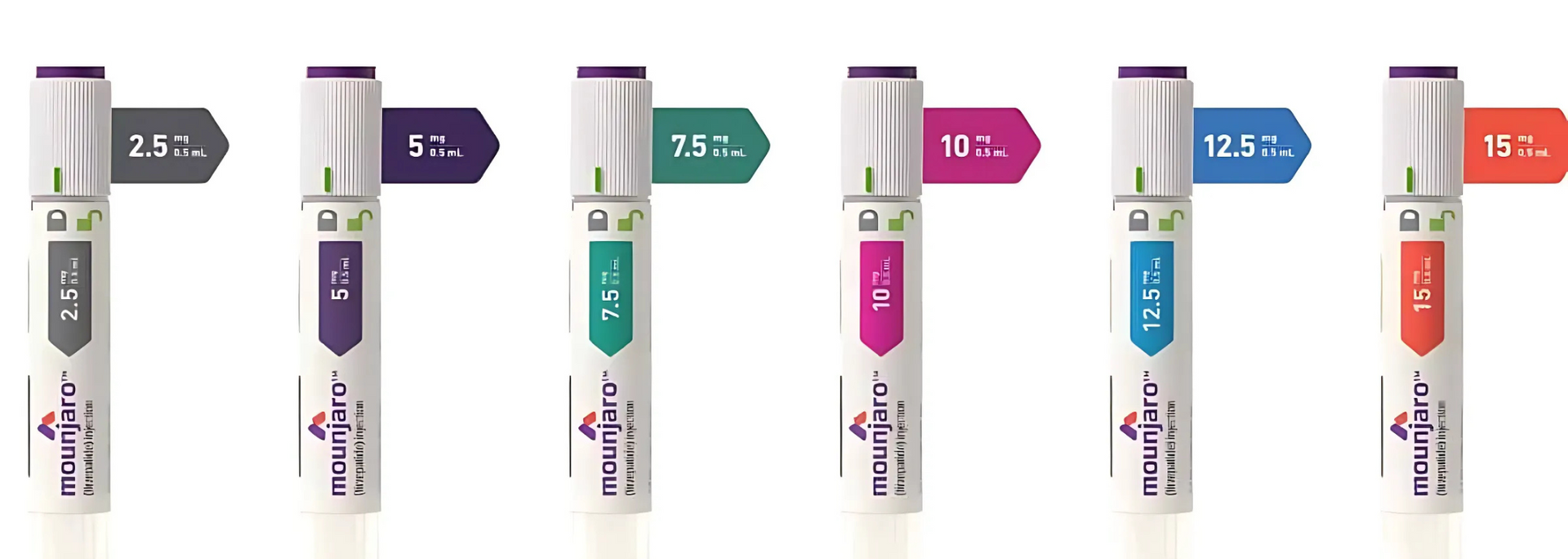 Picture of Mounjaro pens. Picture of Mounjaro pens.