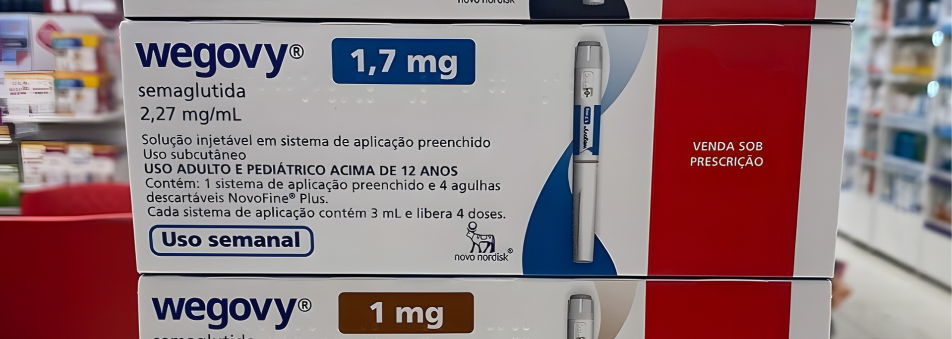 picture of a Wegovy box. 