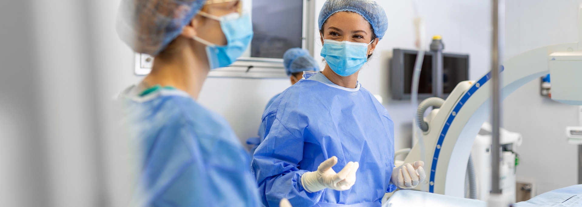 Picture of an operating theatre. Picture of an operating theatre.