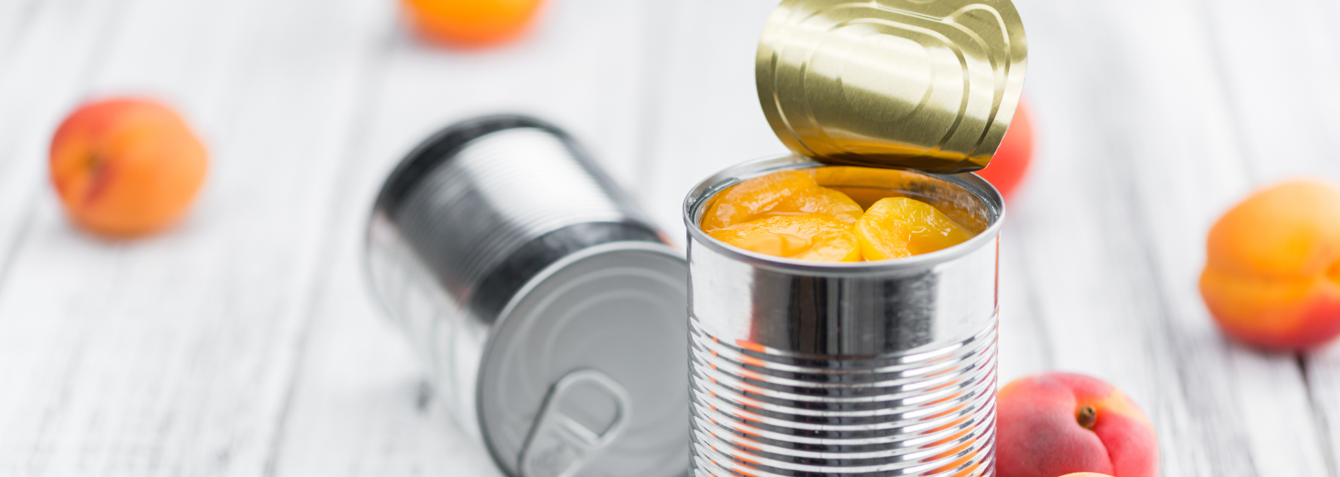 Picture of tinned fruits. Picture of tinned fruits.
