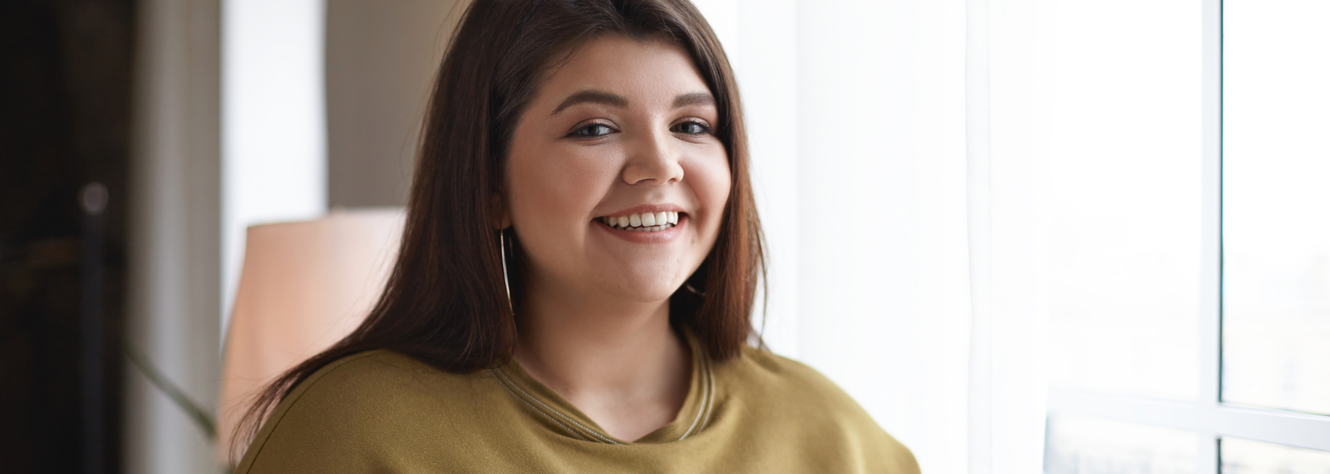 Picture of someone smiling. Picture of someone smiling.