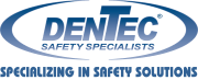 Le logo des spécialistes de la sécurité dentec spécialisés dans les solutions de sécurité