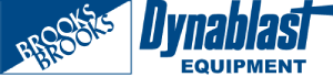 Un logo bleu et blanc pour l'équipement Brooks Dynablast