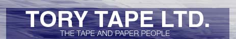 Le logo de Tory Tape Ltd., le groupe de musique Tape and Paper People
