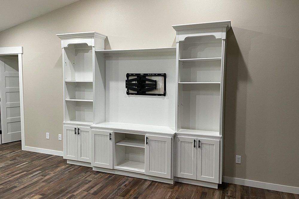 White Cabinet — Olympia, WA — Painting Plus LLC