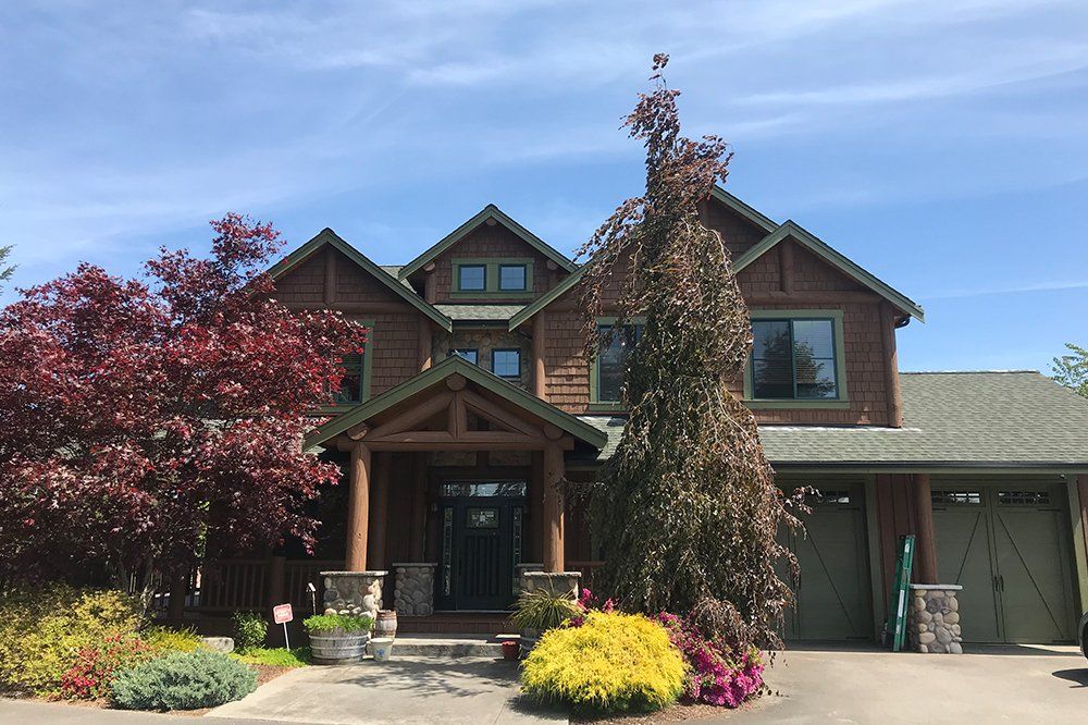 Large House With Trees — Olympia, WA — Painting Plus LLC
