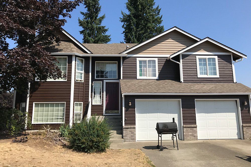 Home Exterior With Garage — Olympia, WA — Painting Plus LLC