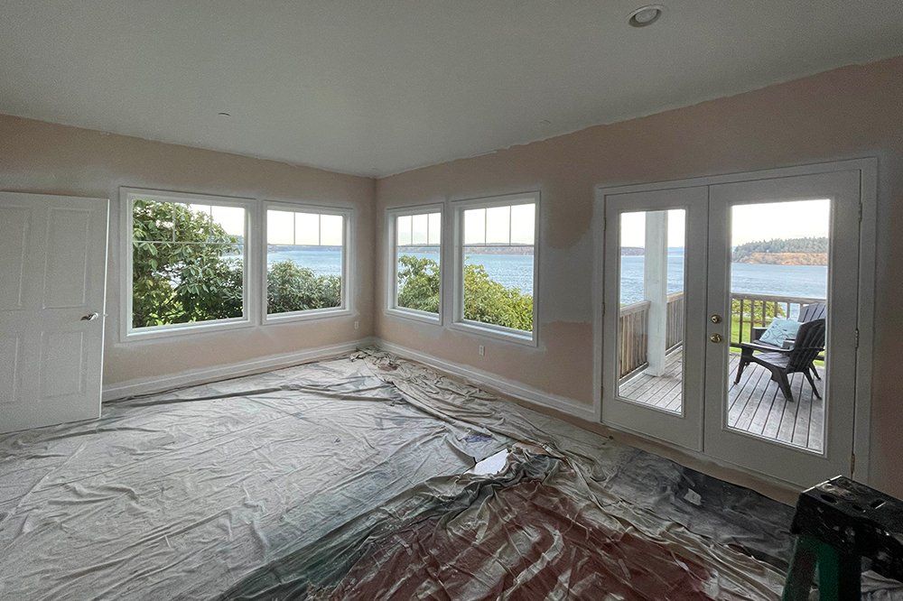 Interior Walls Before — Olympia, WA — Painting Plus LLC