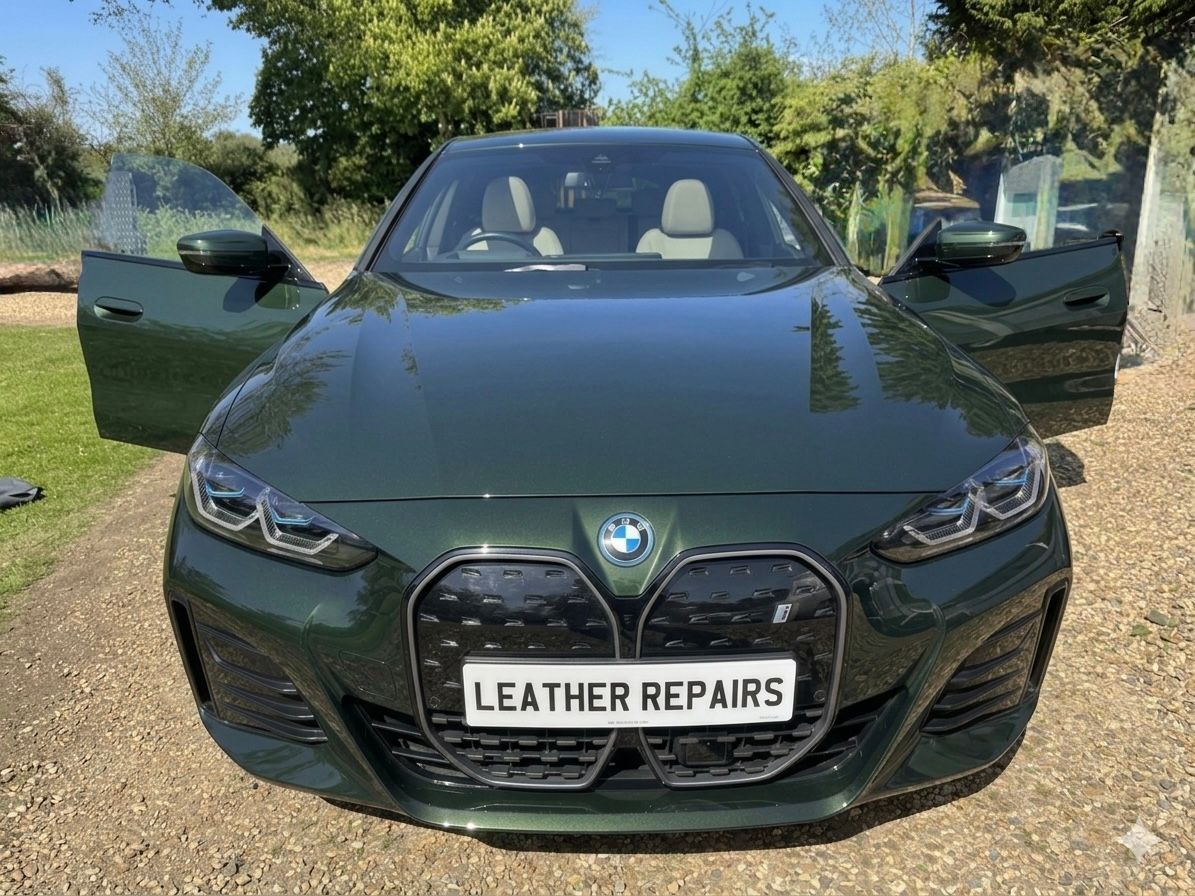  Mobile Professional car leather repair and stain  removal on BMW 