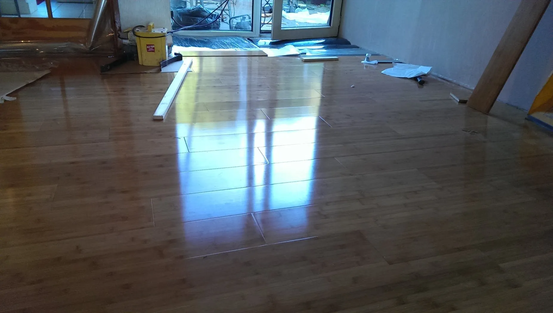 wooden flooring