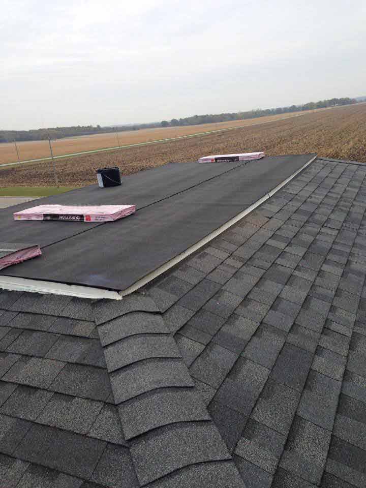 Flat Roof Installation — Morris, IL — Shenberg Construction