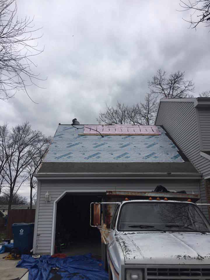 Repairing Garage Roof — Morris, IL — Shenberg Construction