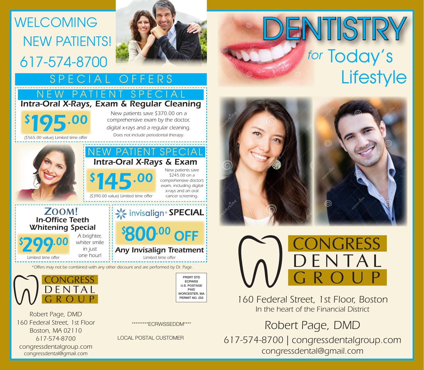 Congress Dental Group Brochure