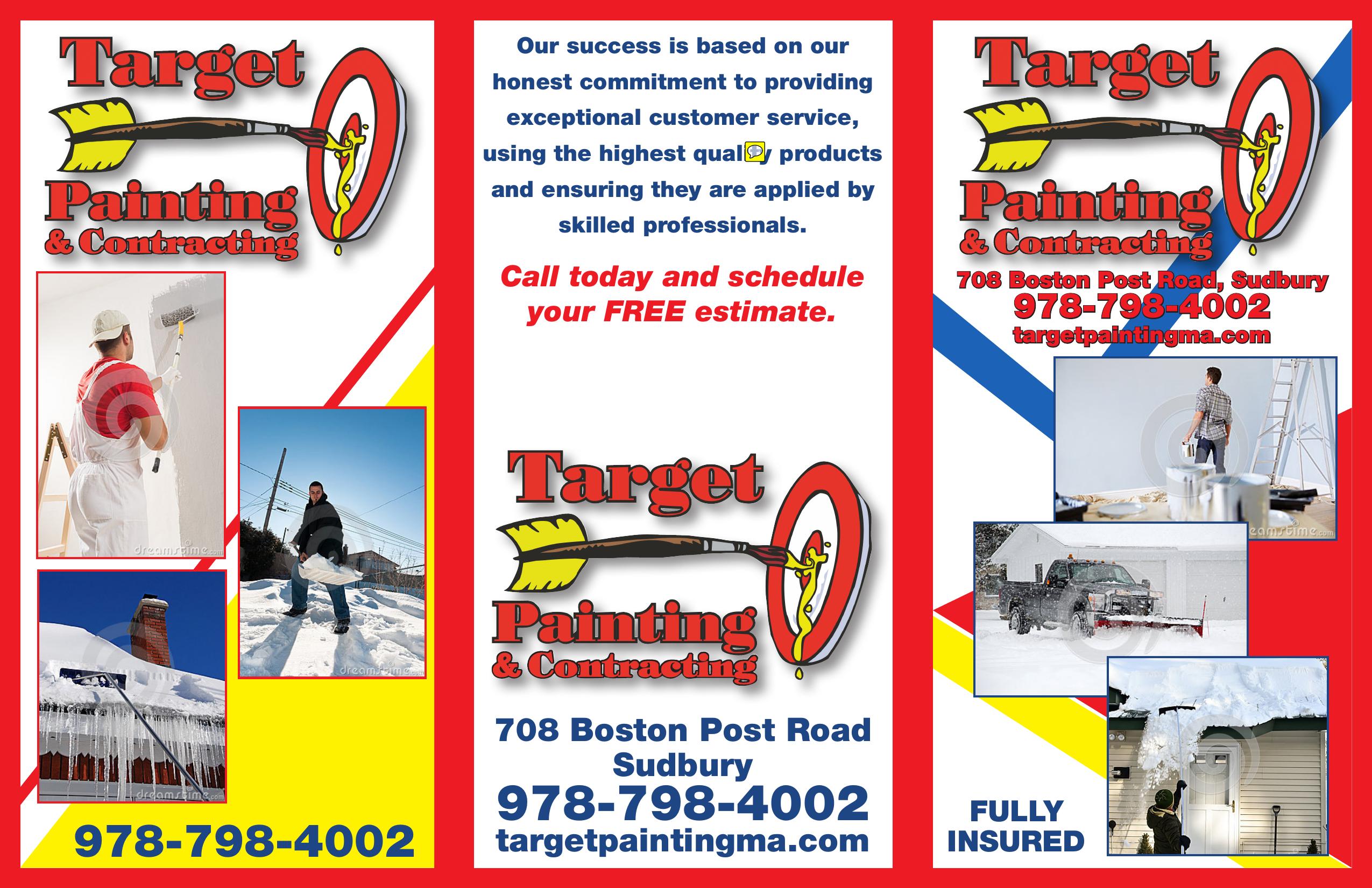 Target Painting Brochure