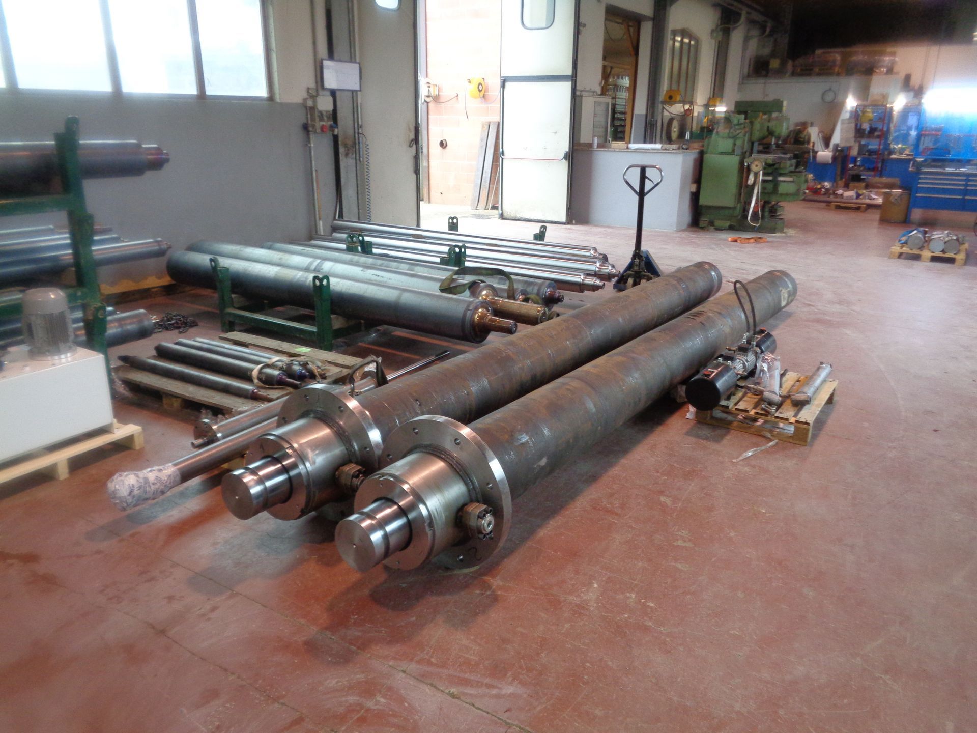 Grandi rulli metallici