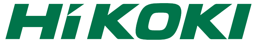Logo Hikoki verde su sfondo bianco