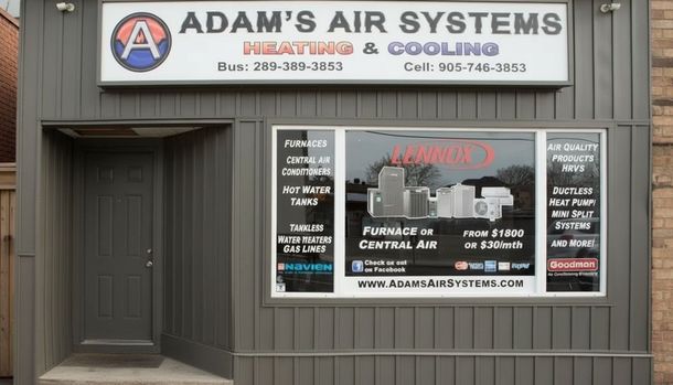 Adam's Air Systems heating and cooling