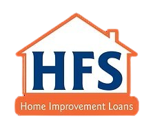 A logo featuring the blue text