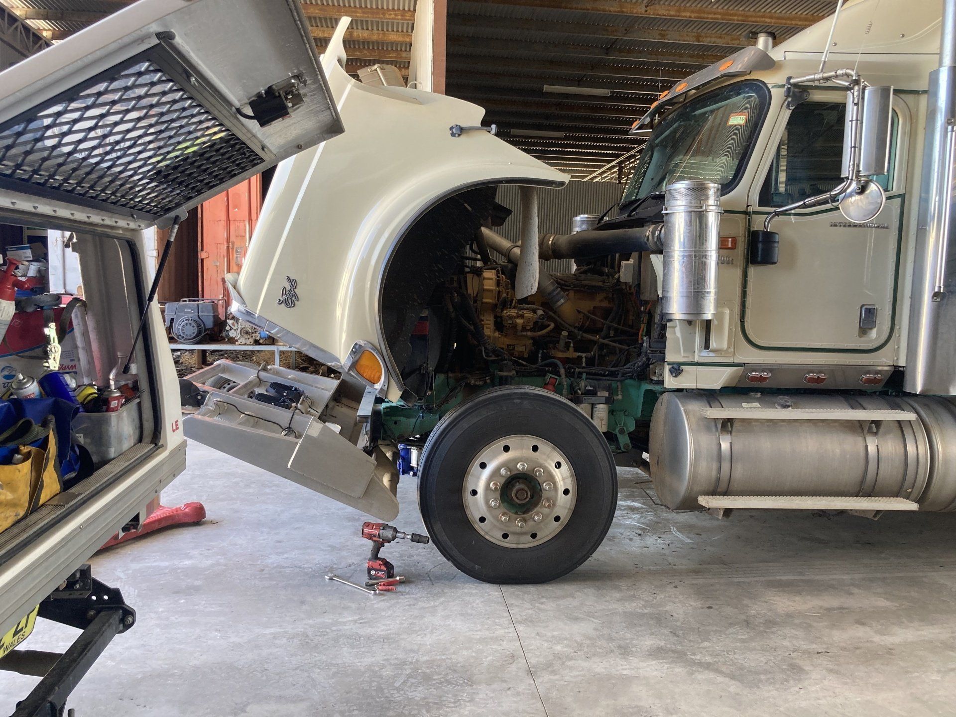 Engine Of Lawnmower — Equipment Repairs in Singleton, NSW