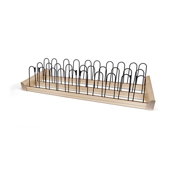Matte Gold Color Option For Shoe Organizer