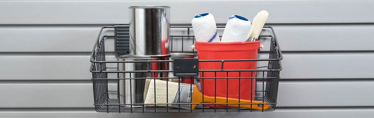 Custom Garage Storage Basket
